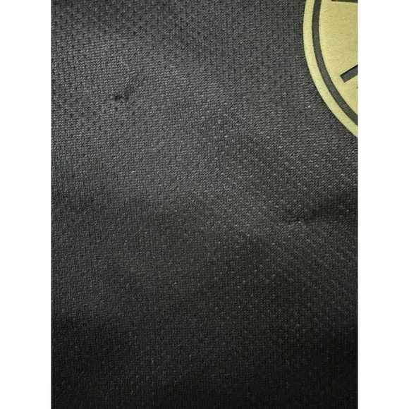 FC Bayern Munchen Adidas 21 22 Away Kit Soccer Jersey Black Logo Medium JBHS - Picture 8 of 11